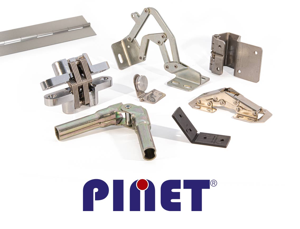 PINET hinge solutions