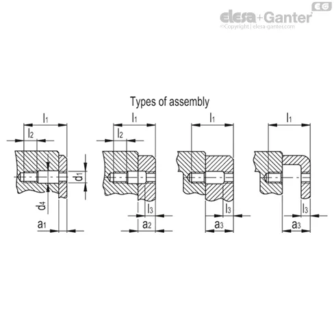 BT-HP.25-p-M6x32