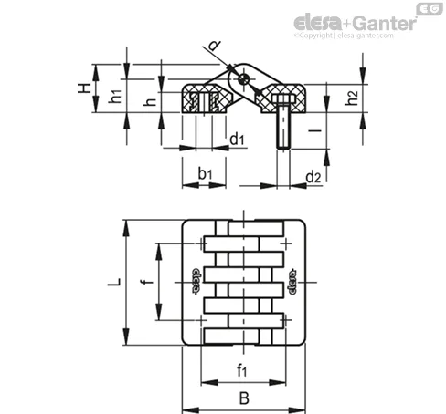 CFA.65 B-M6-P-M6X18