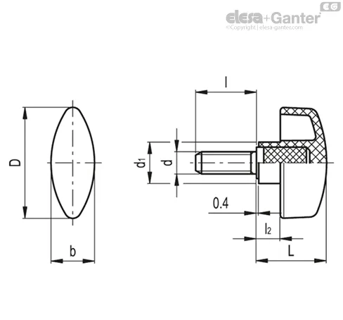 CTL.476/40 p-M8x25