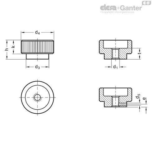 DIN 6303-M5-A-NI