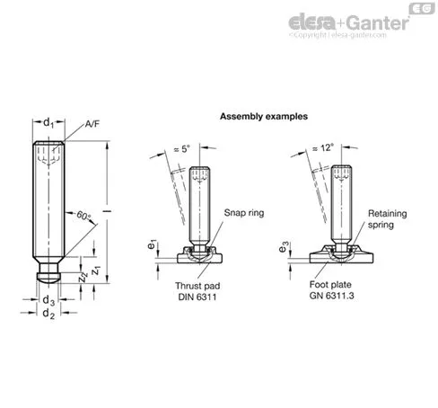 DIN 6332-M8-35-SK