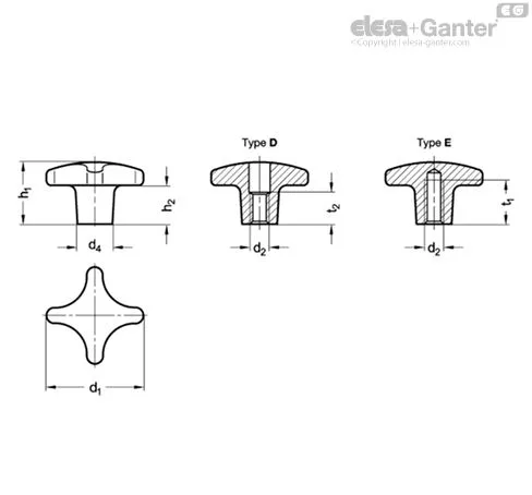 DIN 6336-GG-63-M10-E-ZB