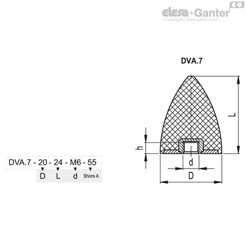 DVA.7-25-20-M6-70