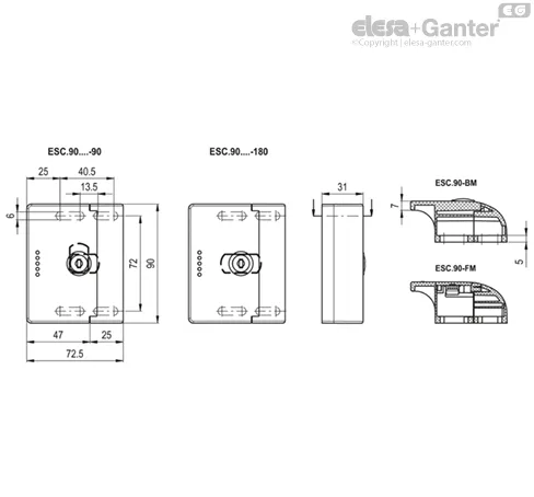 ESC.90-BM-K-180-U