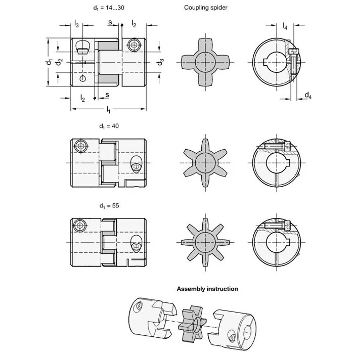 GN 2240-55-K19-19-AL-WS