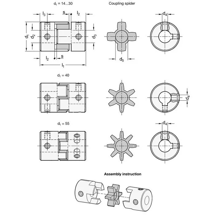 GN 2241-20-B5-5-AL-WS