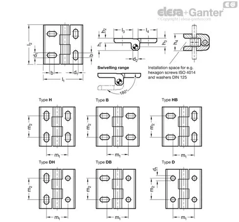 GN 235-ZD-45-45-DB-SR