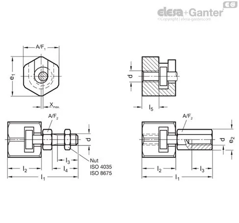 GN 240-M16X1,5-A
