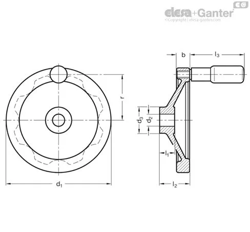 GN 323-100-B10-R