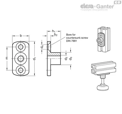 GN 3490-45-M6-16-ZB