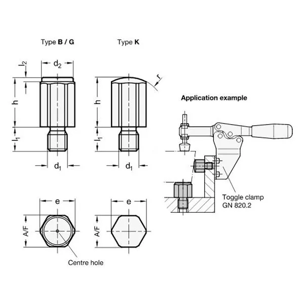 GN 408.1-ST-25-M16-B