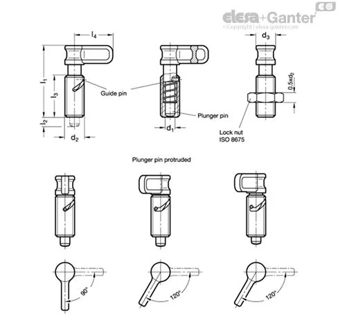 GN 712.1-8-M16X1,5-AK