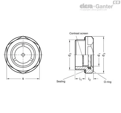 GN 743.2-11-M16x1,5-B