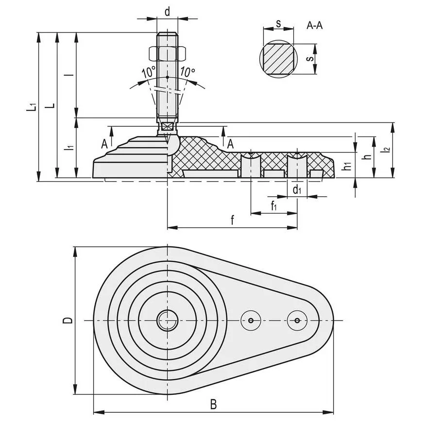 LVQ.FO-60-14-SST-M16x148