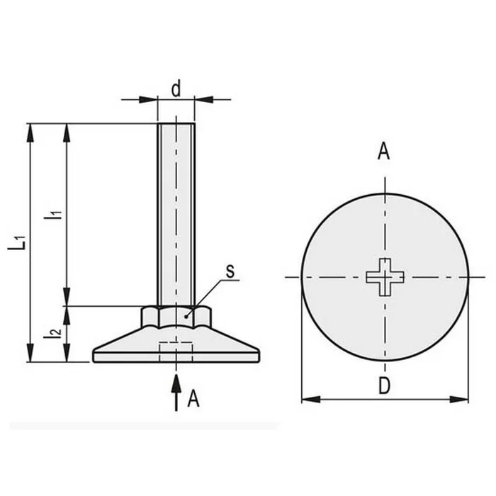 LX.30-SW17-M8x33-S