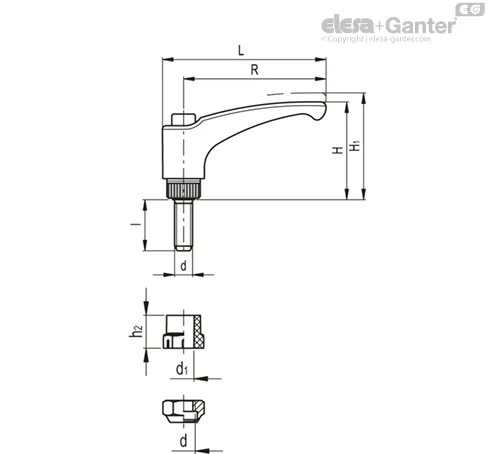 TCC-KS-ERX.30-SST-p-M6x30-C1