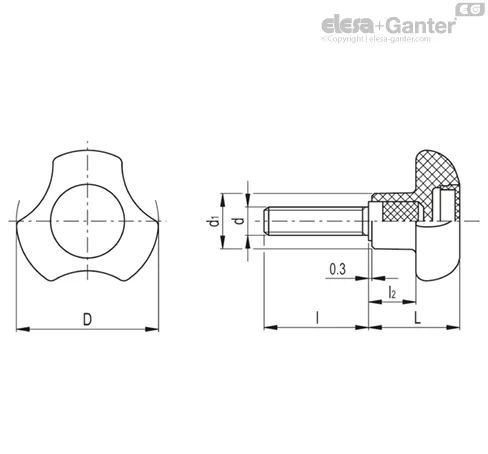 VTT.50-C-p-M8x25-C3