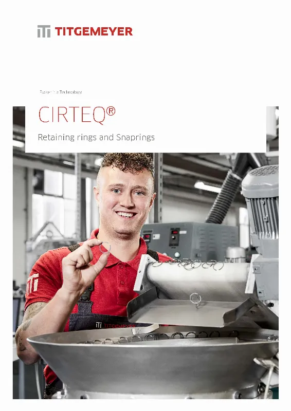 CIRTEQ® biztosító gyűrűk