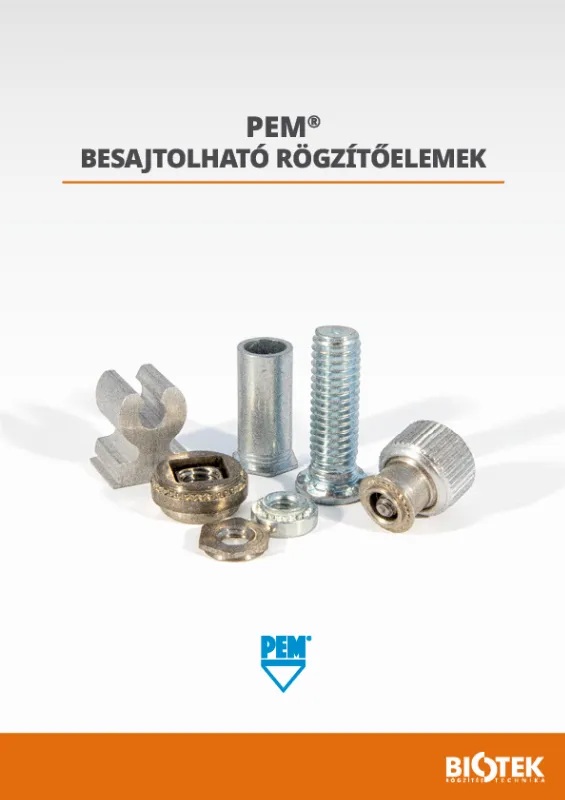 PEM - besajtolható rögzítőelemek