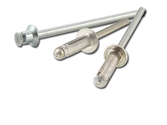 Steel rivets