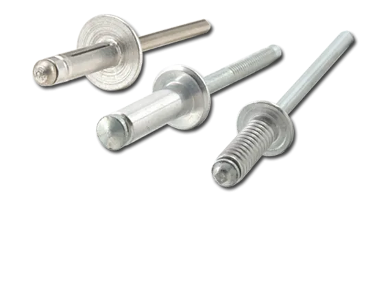 Aluminium rivets