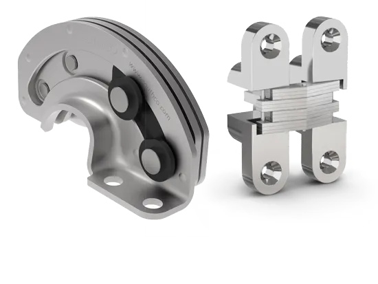 Concealed hinges