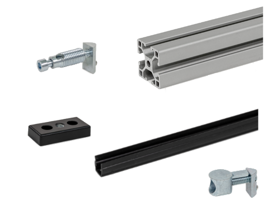 Alumínium profilok és  kiegészítők