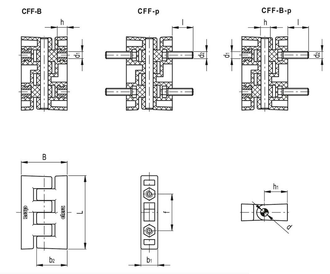 CFF.66 B-M6-p-M6X16