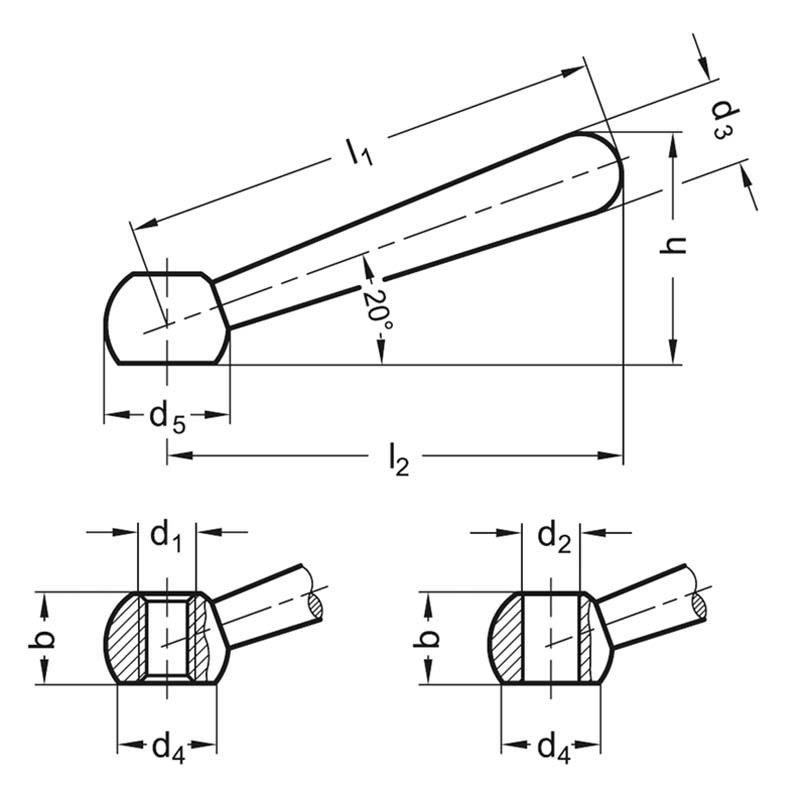DIN 99-80-B10-L-NI