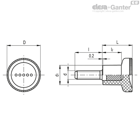 EKK.21 p-M6x20-C6