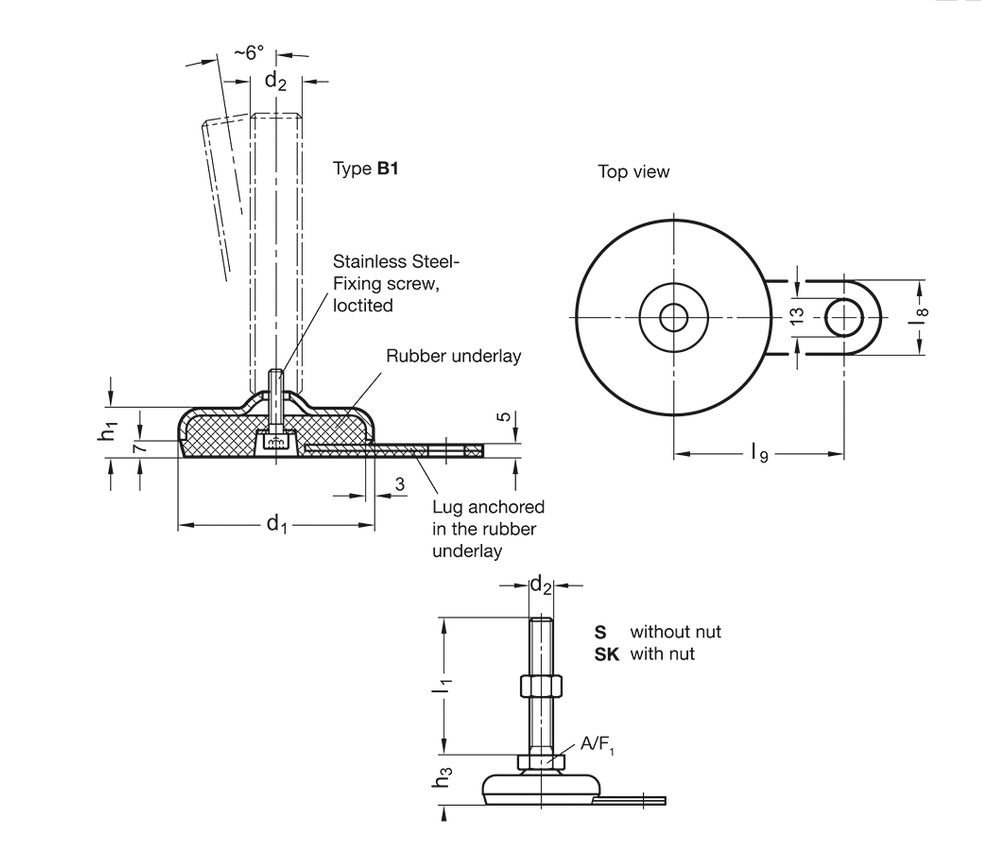 GN 33-100-M10-100-B1-SK