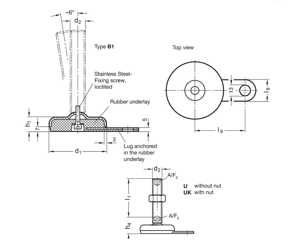 GN 33-50-M16-100-B1-U