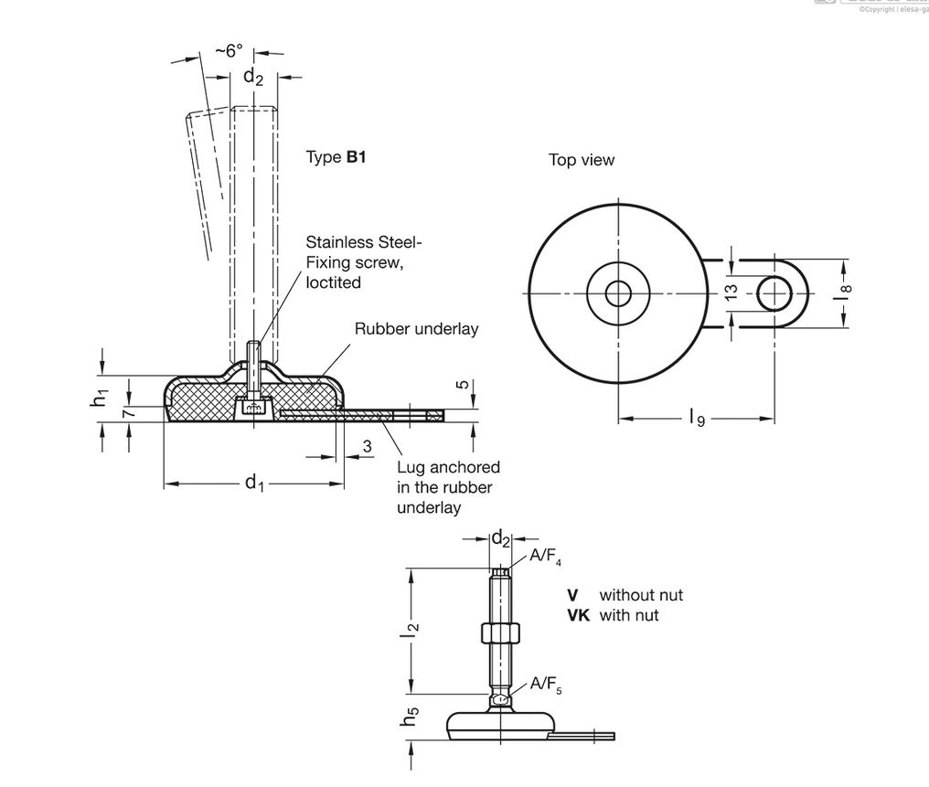 GN 33-100-M16-150-B1-VK