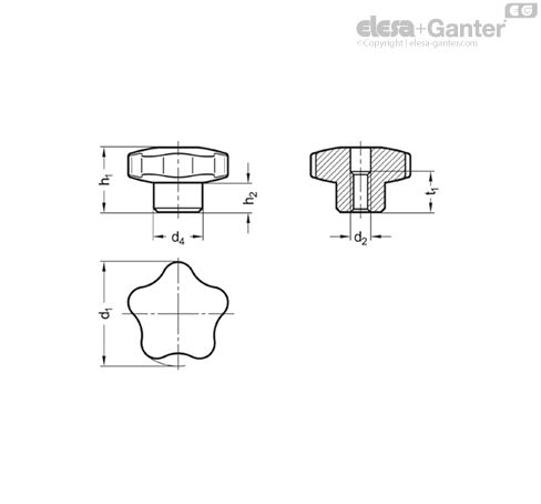 GN 5336-70-M16-D-MT