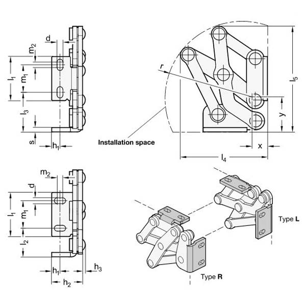 GN 7233-NI-50-R-MT