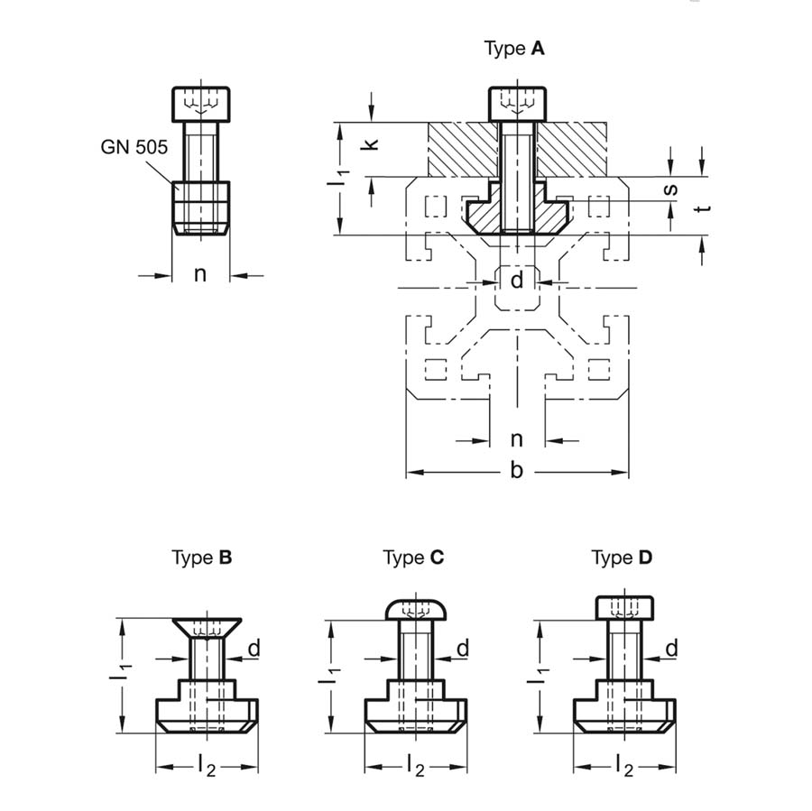 GN 968-8-M6-16-A