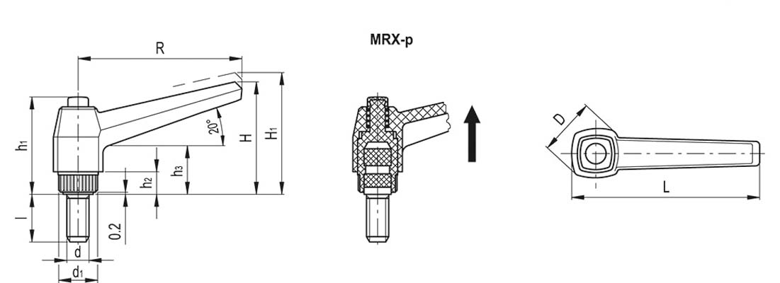 MRX.100 p-M16x50