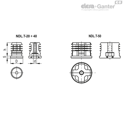 NDL.T-20x1-1.5-M8