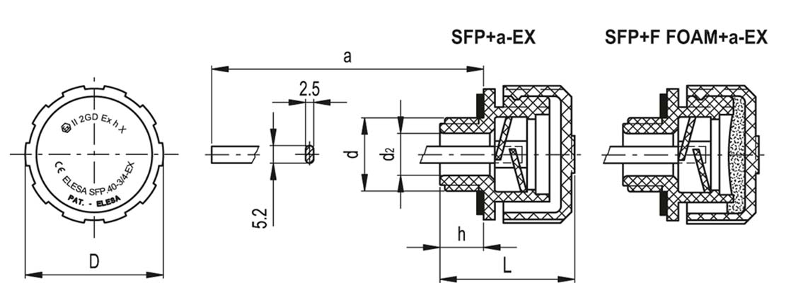 SFP.30-1/2+A-EX